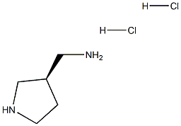 (R)-pyrrolidin-3-ylmethanamine dihydrochloride Structure