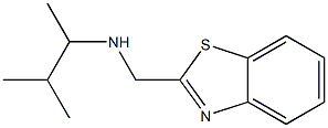 (1,3-benzothiazol-2-ylmethyl)(3-methylbutan-2-yl)amine 구조식 이미지