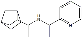 (1-{bicyclo[2.2.1]heptan-2-yl}ethyl)[1-(pyridin-2-yl)ethyl]amine Structure