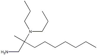 (1-amino-2-methylnonan-2-yl)dipropylamine 구조식 이미지