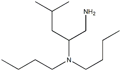 (1-amino-4-methylpentan-2-yl)dibutylamine 구조식 이미지