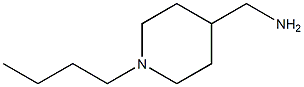 (1-butylpiperidin-4-yl)methanamine Structure