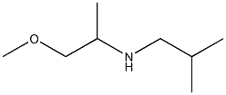 (1-methoxypropan-2-yl)(2-methylpropyl)amine 구조식 이미지