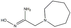(1Z)-2-azepan-1-yl-N'-hydroxyethanimidamide 구조식 이미지