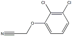 (2,3-dichlorophenoxy)acetonitrile Structure