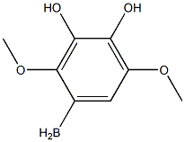 (2,5-dimethoxyphenyl)boranediol 구조식 이미지