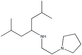 (2,6-dimethylheptan-4-yl)[2-(pyrrolidin-1-yl)ethyl]amine 구조식 이미지