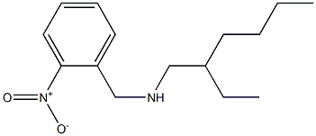 (2-ethylhexyl)[(2-nitrophenyl)methyl]amine 구조식 이미지