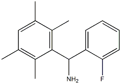 (2-fluorophenyl)(2,3,5,6-tetramethylphenyl)methanamine 구조식 이미지