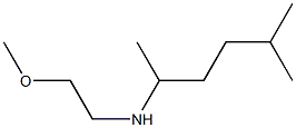 (2-methoxyethyl)(5-methylhexan-2-yl)amine 구조식 이미지