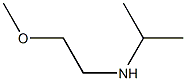 (2-methoxyethyl)(propan-2-yl)amine Structure