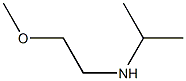 (2-methoxyethyl)(propan-2-yl)amine 구조식 이미지