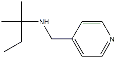 (2-methylbutan-2-yl)(pyridin-4-ylmethyl)amine 구조식 이미지