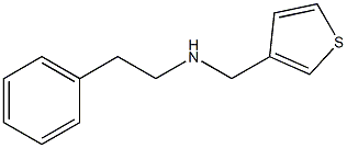 (2-phenylethyl)(thiophen-3-ylmethyl)amine 구조식 이미지