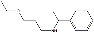 (3-ethoxypropyl)(1-phenylethyl)amine Structure