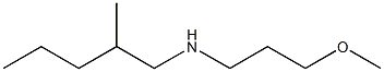 (3-methoxypropyl)(2-methylpentyl)amine 구조식 이미지