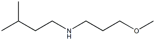 (3-methoxypropyl)(3-methylbutyl)amine 구조식 이미지