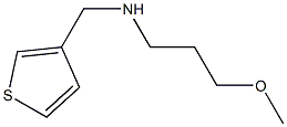 (3-methoxypropyl)(thiophen-3-ylmethyl)amine Structure