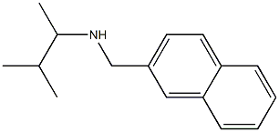 (3-methylbutan-2-yl)(naphthalen-2-ylmethyl)amine Structure