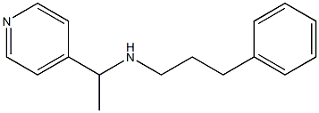 (3-phenylpropyl)[1-(pyridin-4-yl)ethyl]amine 구조식 이미지