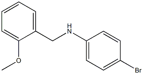 (4-bromophenyl)(2-methoxyphenyl)methylamine Structure