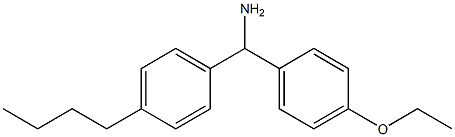 (4-butylphenyl)(4-ethoxyphenyl)methanamine Structure