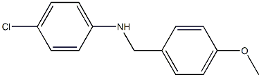 (4-chlorophenyl)(4-methoxyphenyl)methylamine 구조식 이미지