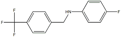 (4-fluorophenyl)[4-(trifluoromethyl)phenyl]methylamine 구조식 이미지