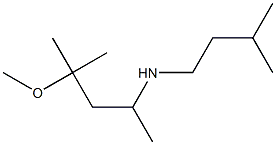 (4-methoxy-4-methylpentan-2-yl)(3-methylbutyl)amine 구조식 이미지