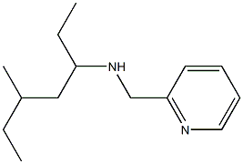 (5-methylheptan-3-yl)(pyridin-2-ylmethyl)amine Structure