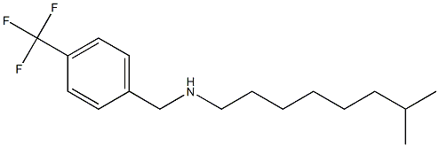 (7-methyloctyl)({[4-(trifluoromethyl)phenyl]methyl})amine Structure