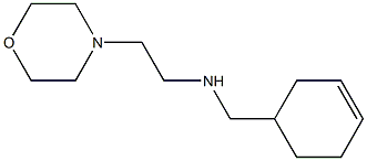 (cyclohex-3-en-1-ylmethyl)[2-(morpholin-4-yl)ethyl]amine 구조식 이미지