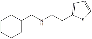 (cyclohexylmethyl)[2-(thiophen-2-yl)ethyl]amine Structure