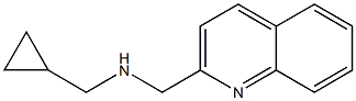 (cyclopropylmethyl)(quinolin-2-ylmethyl)amine Structure