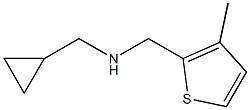(cyclopropylmethyl)[(3-methylthiophen-2-yl)methyl]amine 구조식 이미지