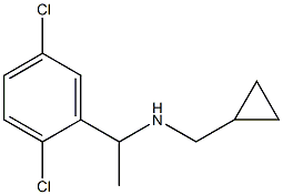(cyclopropylmethyl)[1-(2,5-dichlorophenyl)ethyl]amine 구조식 이미지