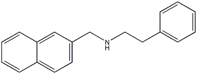 (naphthalen-2-ylmethyl)(2-phenylethyl)amine Structure