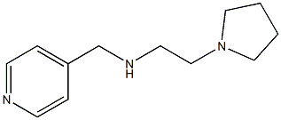 (pyridin-4-ylmethyl)[2-(pyrrolidin-1-yl)ethyl]amine 구조식 이미지