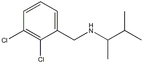 [(2,3-dichlorophenyl)methyl](3-methylbutan-2-yl)amine Structure