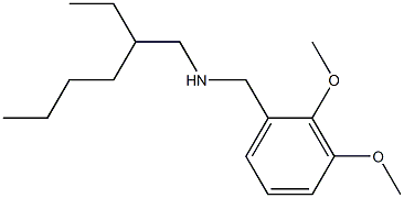 [(2,3-dimethoxyphenyl)methyl](2-ethylhexyl)amine 구조식 이미지