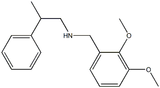 [(2,3-dimethoxyphenyl)methyl](2-phenylpropyl)amine Structure