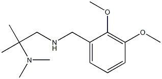 [(2,3-dimethoxyphenyl)methyl][2-(dimethylamino)-2-methylpropyl]amine Structure