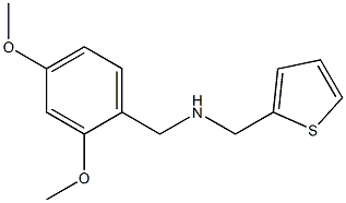 [(2,4-dimethoxyphenyl)methyl](thiophen-2-ylmethyl)amine 구조식 이미지