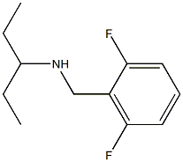 [(2,6-difluorophenyl)methyl](pentan-3-yl)amine 구조식 이미지