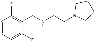 [(2,6-difluorophenyl)methyl][2-(pyrrolidin-1-yl)ethyl]amine Structure