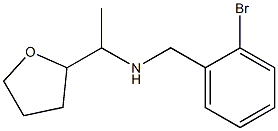 [(2-bromophenyl)methyl][1-(oxolan-2-yl)ethyl]amine 구조식 이미지