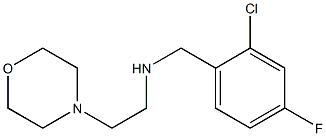 [(2-chloro-4-fluorophenyl)methyl][2-(morpholin-4-yl)ethyl]amine 구조식 이미지