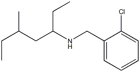 [(2-chlorophenyl)methyl](5-methylheptan-3-yl)amine 구조식 이미지