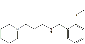 [(2-ethoxyphenyl)methyl][3-(piperidin-1-yl)propyl]amine 구조식 이미지