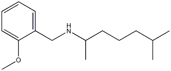 [(2-methoxyphenyl)methyl](6-methylheptan-2-yl)amine 구조식 이미지